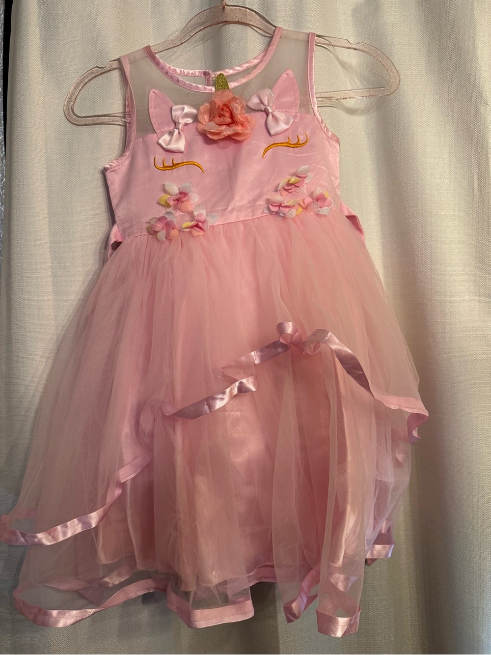 Pink Unicorn Tulle Dress